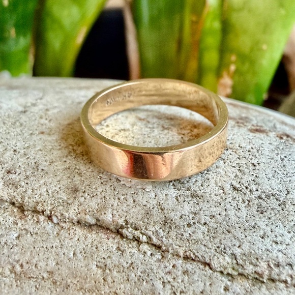 14 karat gold band - Picture 4 of 6